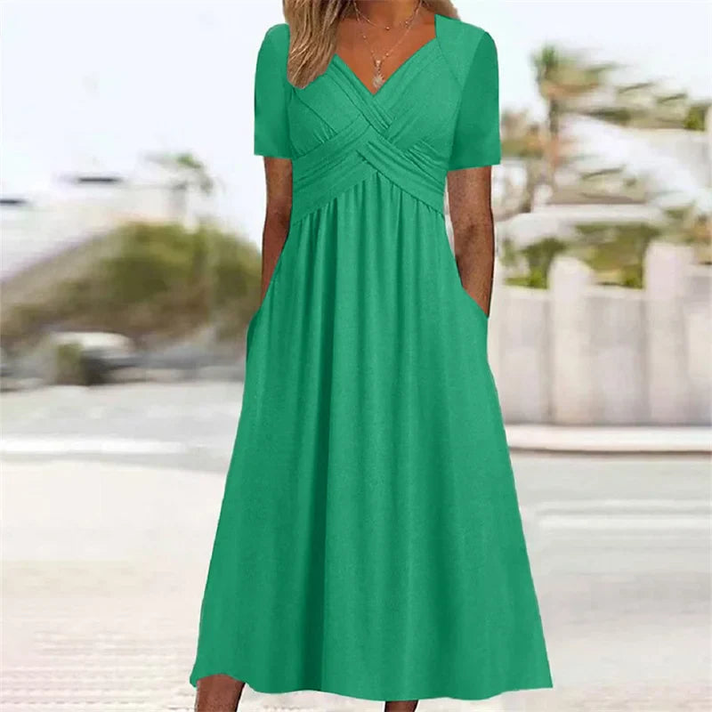 Rochie Comodă cu Buzunare