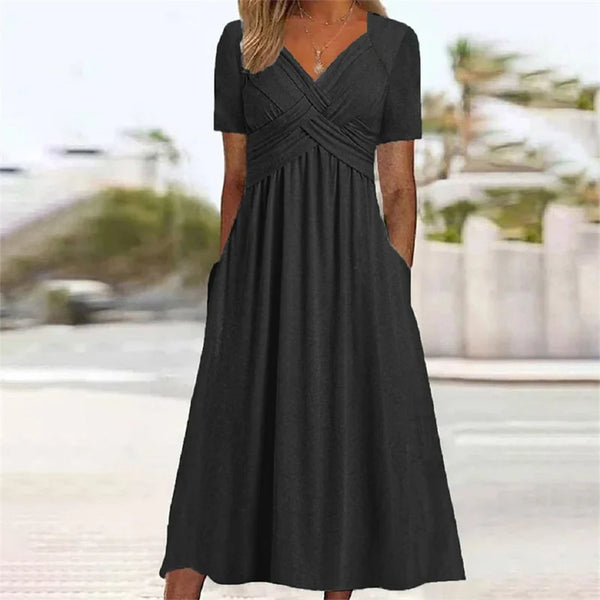 Rochie Comodă cu Buzunare