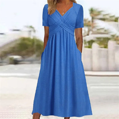 Rochie Comodă cu Buzunare