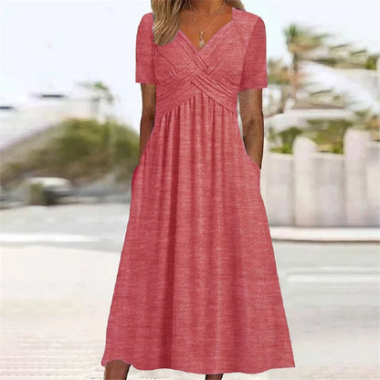 Rochie Comodă cu Buzunare